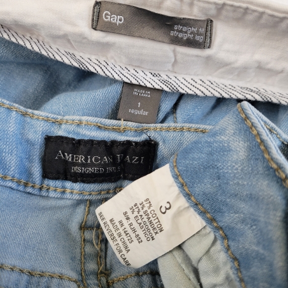 Lot Of 7 Sz 0 2 Jeans Pants Gap Kut From Kloth SONG NWT Joggers Wholesale Bundle - Picture 11 of 12